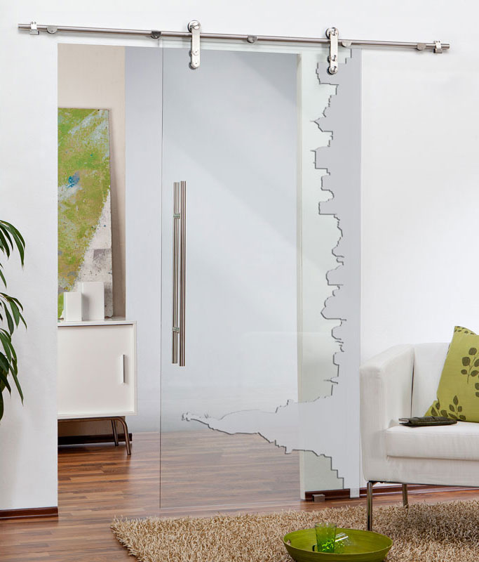 Die schlichte Eleganz der Glasschiebetüren